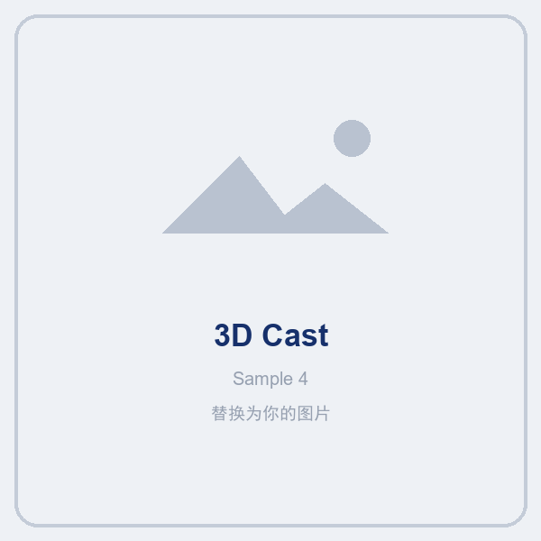 3D Cast sample 4