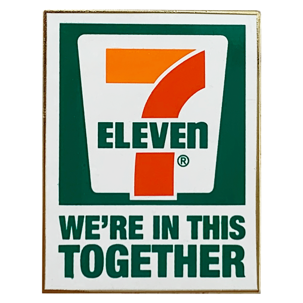 7-11 enamel pins